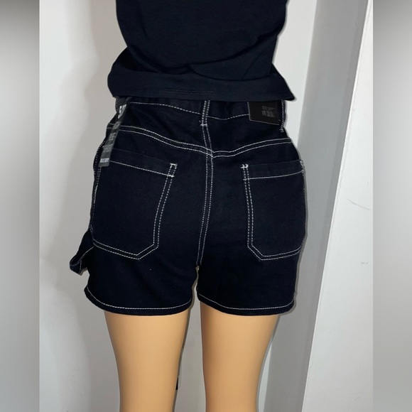 NWT SHORT BLACK SIZE 5/27 MOM SHORT HIGH RISE - Picture 5 of 7